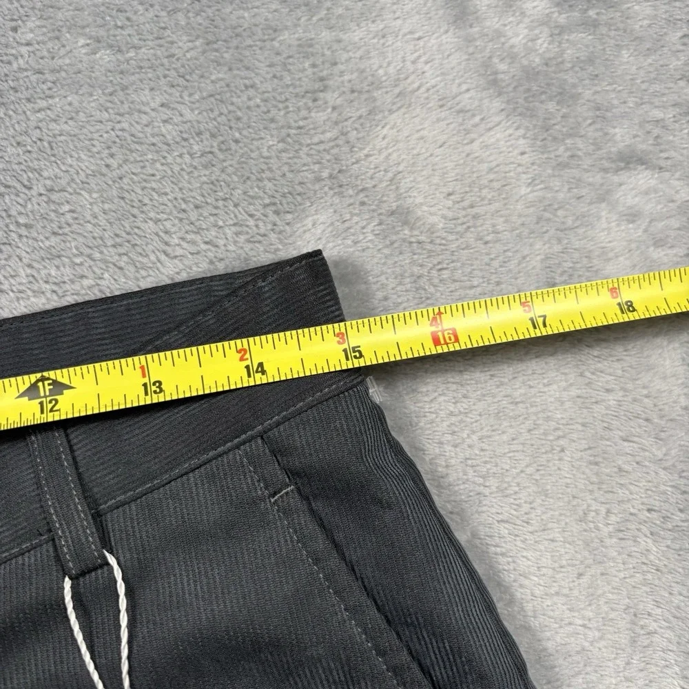 Armani Collezioni Mens Pants Trousers Soft Corduroy Dark Gray Slate 30x37 NWT